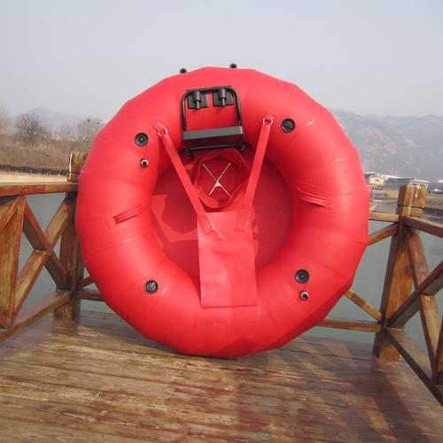 安徽圆形红色漂流船