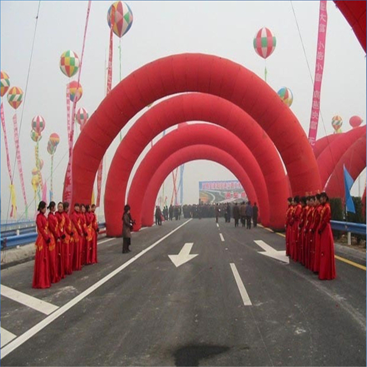 安徽商场开业纯红拱门